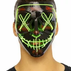 Máscara LED Halloween