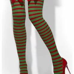 Medias De Elfo Con Lazos -Complementos Ventas medias de elfo con lazos 1