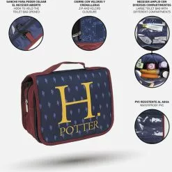 Neceser De Viaje Harry Potter Con Compartimentos -Complementos Ventas neceser de viaje harry potter con compartimentos 3