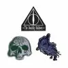Pack De 3 Parches Las Reliquias De La Muerte - Harry Potter -Complementos Ventas pack de 3 parches las reliquias de la muerte harry potter