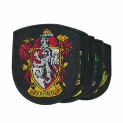 Pack De 5 Parches Casas Hogwarts - Harry Potter -Complementos Ventas pack de 5 parches casas hogwarts harry potter 6