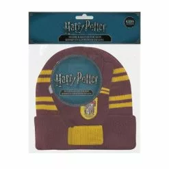 Pack De Gorro Y Guantes Gryffindor Infantil - Harry Potter -Complementos Ventas pack de gorro y guantes gryffindor infantil harry potter 4