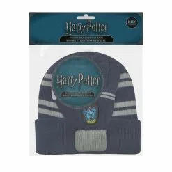Pack De Gorro Y Guantes Ravenclaw Infantil - Harry Potter -Complementos Ventas pack de gorro y guantes ravenclaw infantil harry potter 3