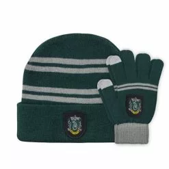Pack De Gorro Y Guantes Slytherin Infantil - Harry Potter