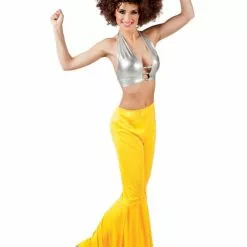 Pantalones De Campana Amarillos Para Mujer -Complementos Ventas pantalones de campana amarillos para mujer 2