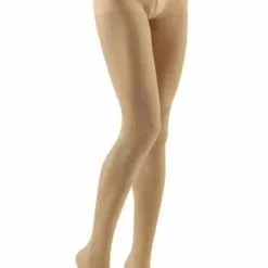 Pantys Con Purpurina Dorados