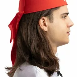 Pañuelo Rojo Con Calaveras -Complementos Ventas panuelo rojo con calaveras 1