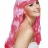 Peluca Chique Rosa Sensual Para Mujer -Complementos Ventas peluca chique rosa sensual para mujer
