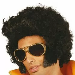 Peluca Clásica De Rey Del Rock