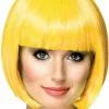 Peluca Corta Amarilla Para Mujer -Complementos Ventas peluca corta amarilla para mujer