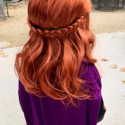 Peluca De Anna Frozen 2 Para Niña -Complementos Ventas peluca de anna frozen 2 para nina 2