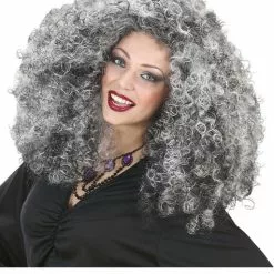 Peluca De Bruja Canosa Extra Volumen Para Mujer