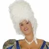 Peluca De época Grande Blanca