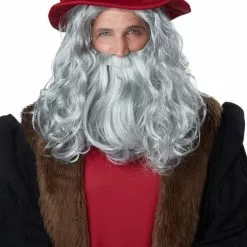 Peluca De Hombre Del Renacimiento