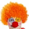 Peluca De Payaso Naranja Para Hombre -Complementos Ventas peluca de payaso naranja para hombre