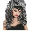 Peluca De Reina Oscura -Complementos Ventas peluca de reina oscura