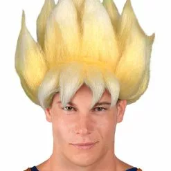 Peluca De Super Saiyan - Dragon Ball -Complementos Ventas peluca de super saiyan dragon ball 5
