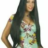 Peluca Extralarga Negra -Complementos Ventas peluca extralarga negra