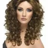 Peluca Glamour Marrón -Complementos Ventas peluca glamour marron