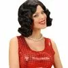 Peluca Negra Años 20 -Complementos Ventas peluca negra anos 20