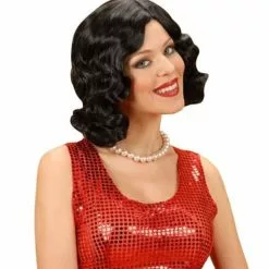 Peluca Negra Años 20