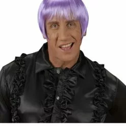 Peluca Rave Lila -Complementos Ventas peluca rave lila 2