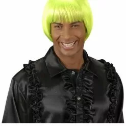 Peluca Rave Verde Fluorescente -Complementos Ventas peluca rave verde fluorescente 2