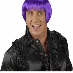 Peluca Rave Violeta -Complementos Ventas peluca rave violeta 2