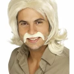 Peluca Retro De Los 70 Rubia