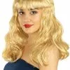 Peluca Rubia Con Flequillo -Complementos Ventas peluca rubia con flequillo