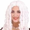 Peluca Tirabuzones Blancos -Complementos Ventas peluca tirabuzones blancos