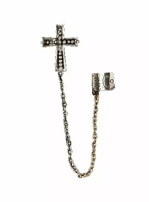 Pendiente De Cruz Gótica Colgante 3 Pendiente De Cruz Gótica Colgante