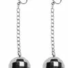 Pendientes Con Bola De Discoteca Para Mujer -Complementos Ventas pendientes con bola de discoteca para mujer