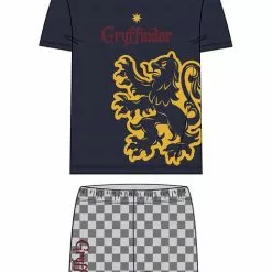 Pijama Gryffindor Corto Para Niño - Harry Potter