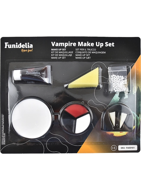 Set Maquillaje De Vampiro 4 Set Maquillaje De Vampiro - Imagen 2
