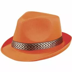 Sombrero Naranja Neón Para Adulto -Complementos Ventas sombrero naranja neon para adulto 1