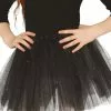 Tutú Negro Con Brillantina Para Niña -Complementos Ventas tutu negro con brillantina para nina